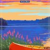 Rangeley Lake Maine Poster Paint By Numbers