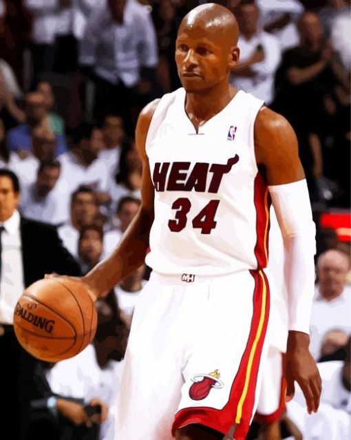 Ray Allen Paint By Numbers