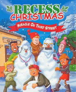 Recess Christmas Poster Paint By Numbers