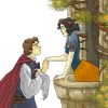 Romantic Snow White And Prince Charming Paint By Numbers