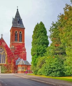 Royal Garrison Church In Aldershot Paint By Numbers