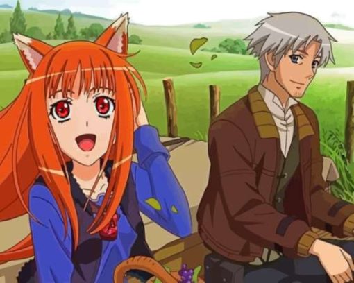 Spice And Wolf Paint By Numbers