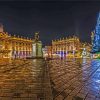 Stanislas Place At Night In Nancy City Paint By Numbers