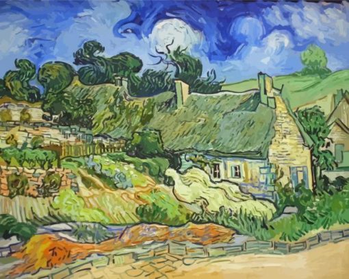 Straw House Van Gogh Paint By Numbers