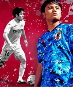 Takefusa Kubo Player Paint By Numbers