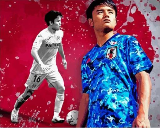 Takefusa Kubo Player Paint By Numbers