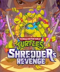 Teenage Mutant Ninja Turtles Shredder's Revenge Paint By Numbers