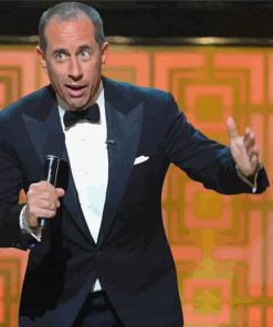 The American Comedian Jerry Seinfeld Paint By Numbers