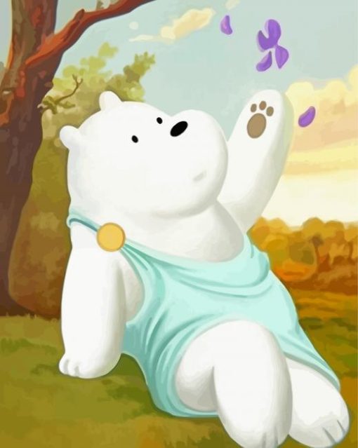 The Ice Bear Paint By Numbers