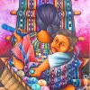 The Latina Mother And Child Paint By Numbers