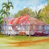 The Queenslander House Art Paint By Numbers