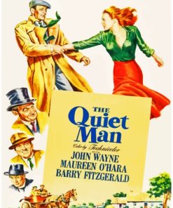 The Quiet Man Poster Art Paint By Numbers