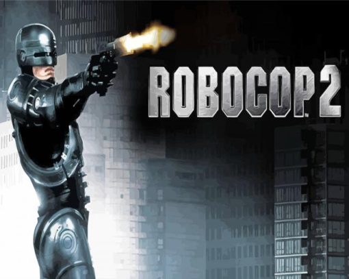 The RoboCop 2 Paint By Numbers