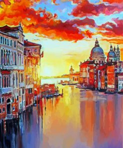 Venice Grand Canal Landscape House Paint By Numbers