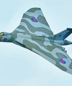 Vulcan Bomber Paint By Numbers