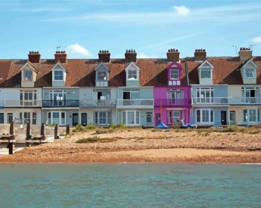 Whitstable Beach Paint By Numbers