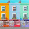 Abstract Portobello Road Buildings Paint By Numbers