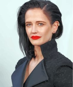 Actress Eva Green Paint By Numbers