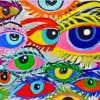 Aesthetic Abstract Eyes Paint By Numbers