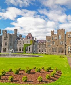 Aesthetic Ashford Castle Ruins Paint By Numbers