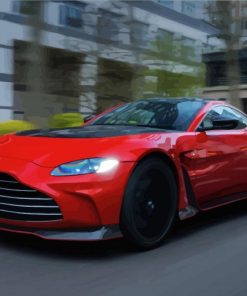 Aesthetic Aston Martin Vantage Paint By Numbers