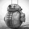 Aesthetic BB 8 Paint By Numbers