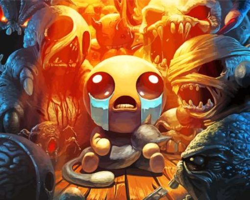 Aesthetic Binding Of Isaac Paint By Numbers