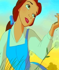 Aesthetic Disney Belle Paint By Numbers