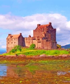 Aesthetic Eilean Donan Paint By Numbers