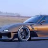 Aesthetic Mazda RX 7 Paint By Numbers