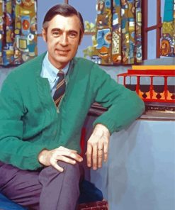 Aesthetic Mister Rogers Paint By Numbers