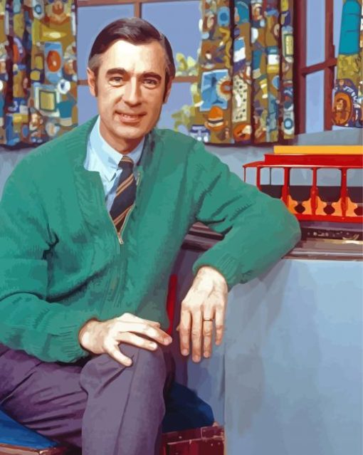 Aesthetic Mister Rogers Paint By Numbers