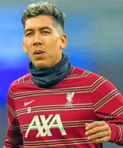 Aesthetic Roberto Firmino Paint By Numbers