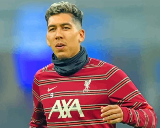 Aesthetic Roberto Firmino Paint By Numbers