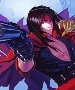 Aesthetic Vincent Valentine Paint By Numbers