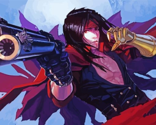 Aesthetic Vincent Valentine Paint By Numbers