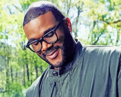 Aesthetic American Actor Tyler Perry Paint By Numbers