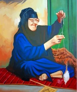 Aesthetic Arabic Grandma Paint By Numbers