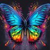 Aesthetic Colorful Butterfly Paint By Numbers