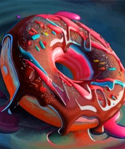 Aesthetic Donut Paint By Numbers