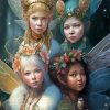 Aesthetic Fairy Angels Paint By Numbers