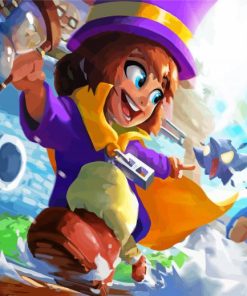 Aesthetic Hat in Time Paint By Numbers