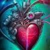 Aesthetic Steampunk Heart Paint By Numbers