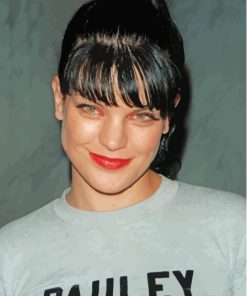 American Actress Pauley Perrette Paint By Numbers