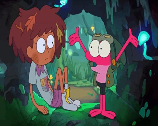 Amphibia Animation Paint By Numbers