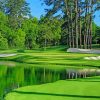 Augusta Golf Green Landscape Paint By Numbers