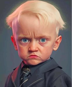 Baby Draco Malfoy Paint By Numbers