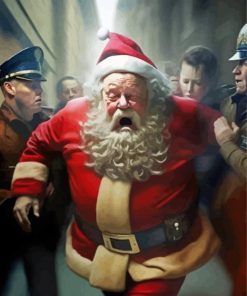 Bad Santa Paint By Numbers