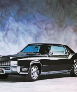 Black Cadillac Eldorado Paint By Numbers