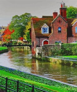 Canterbury Landscape Paint By Numbers